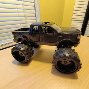 Black Monster Truck Toy Diecast 5 1/2 Inch Buddy L